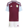 Conjunto (Camiseta+Pantalón Corto) Aston Villa Bailey 31 Primera Equipación 2024-25 - Niño